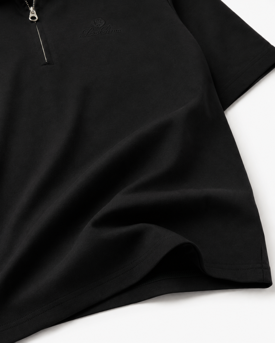 Loro Piana Sicilia Zip Polo