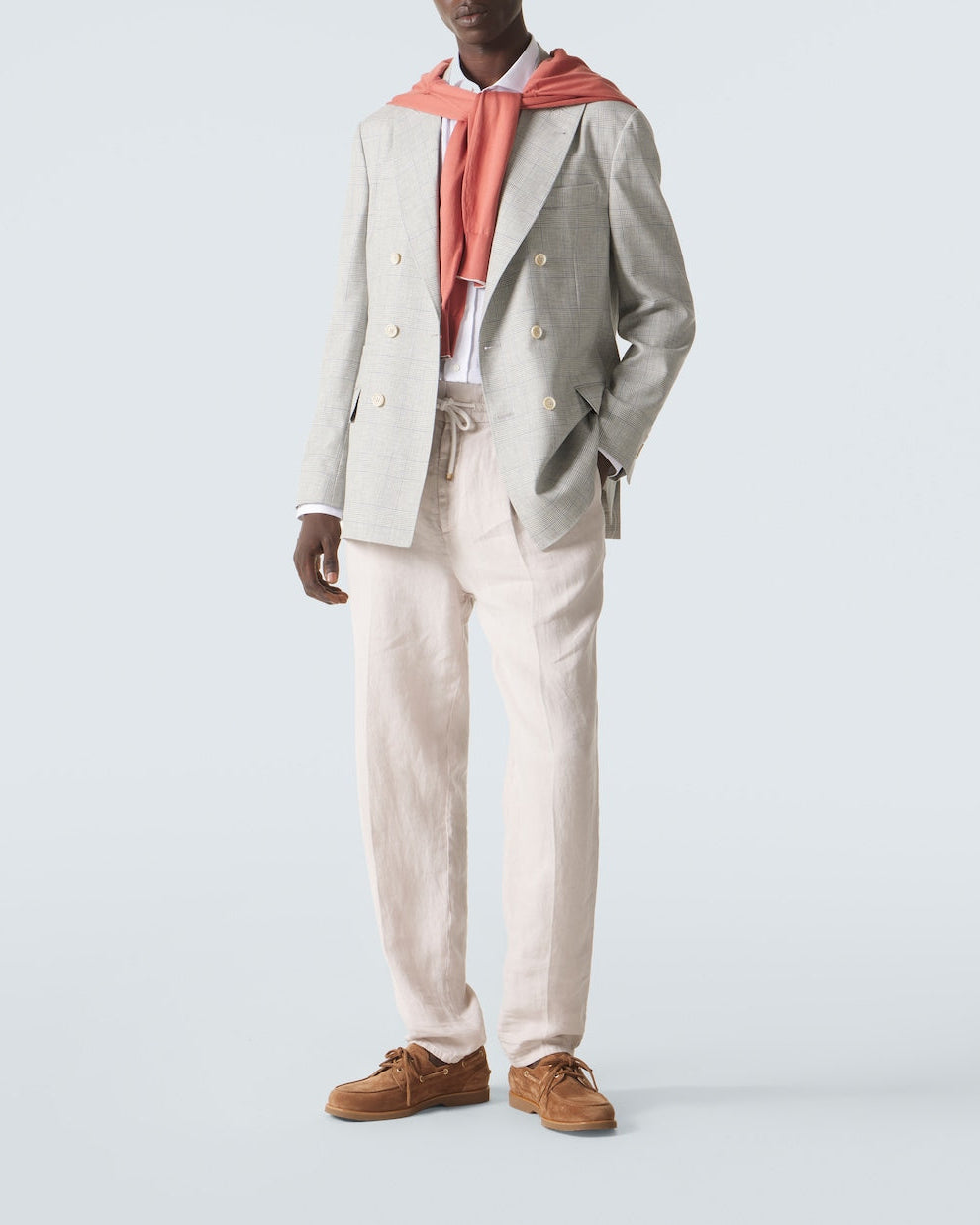 Brunello Cucinelli Linen tapered pants
