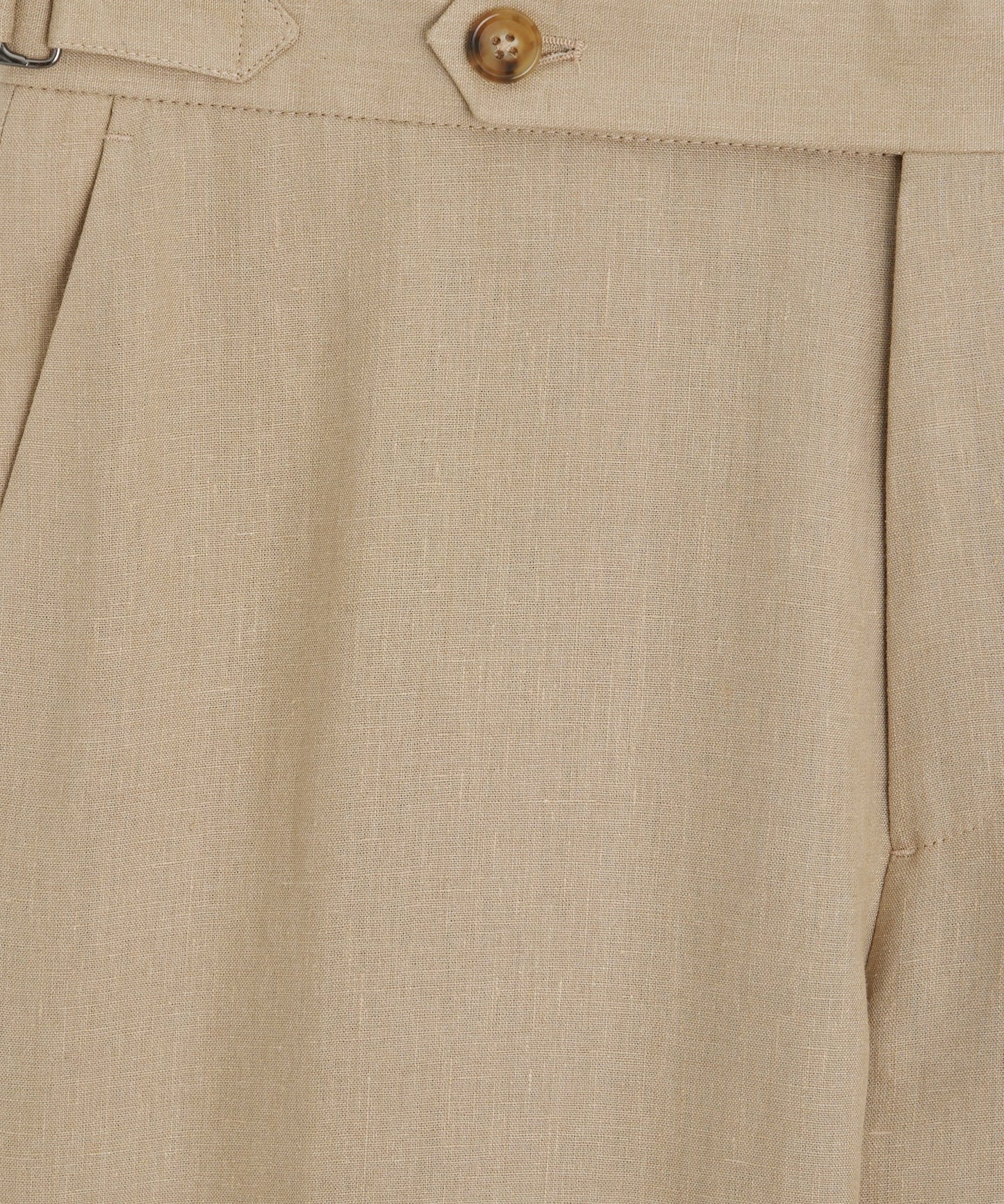 Italian Linen Side Tab Trouser