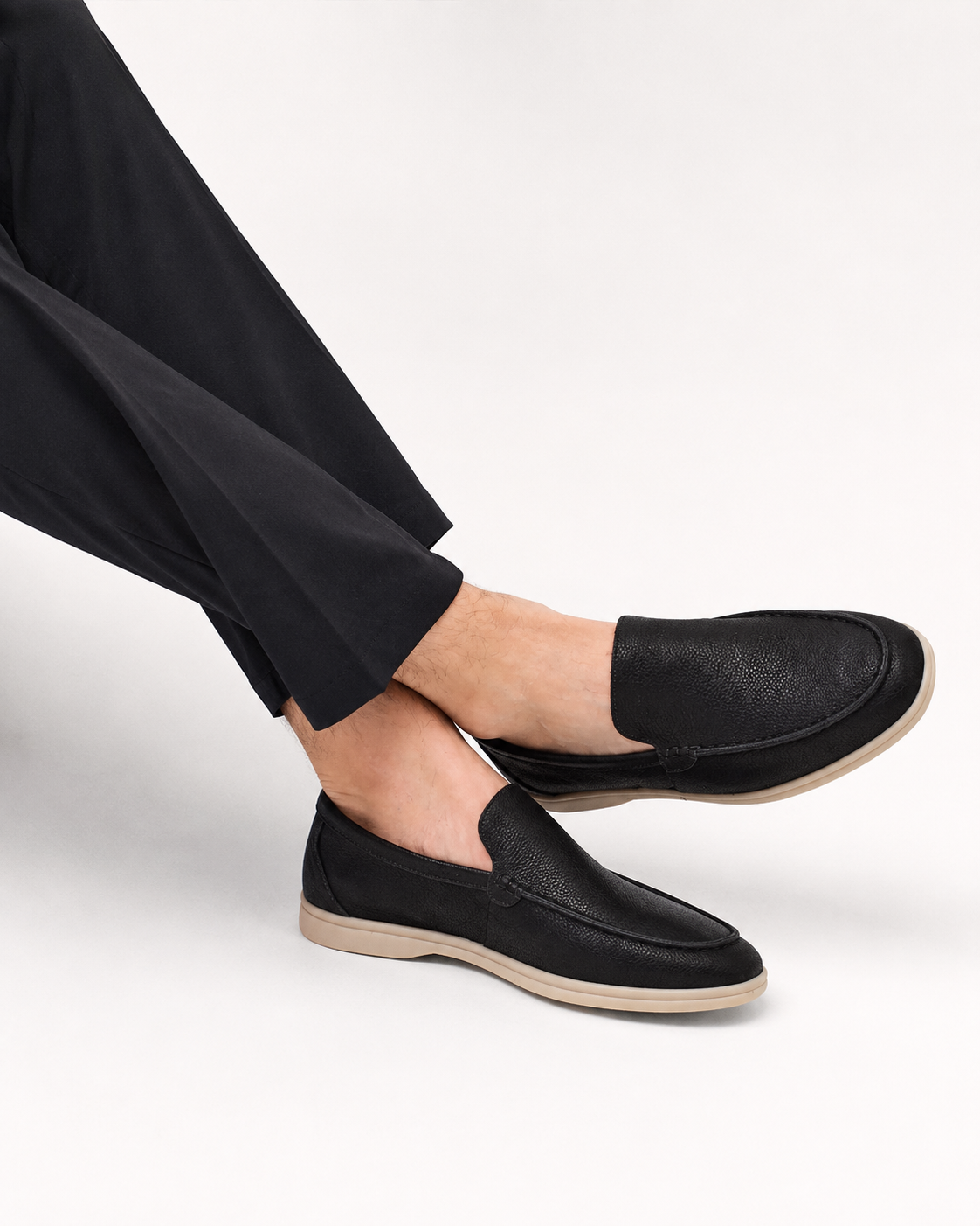 Loro Pìana Alba Leather Loafer