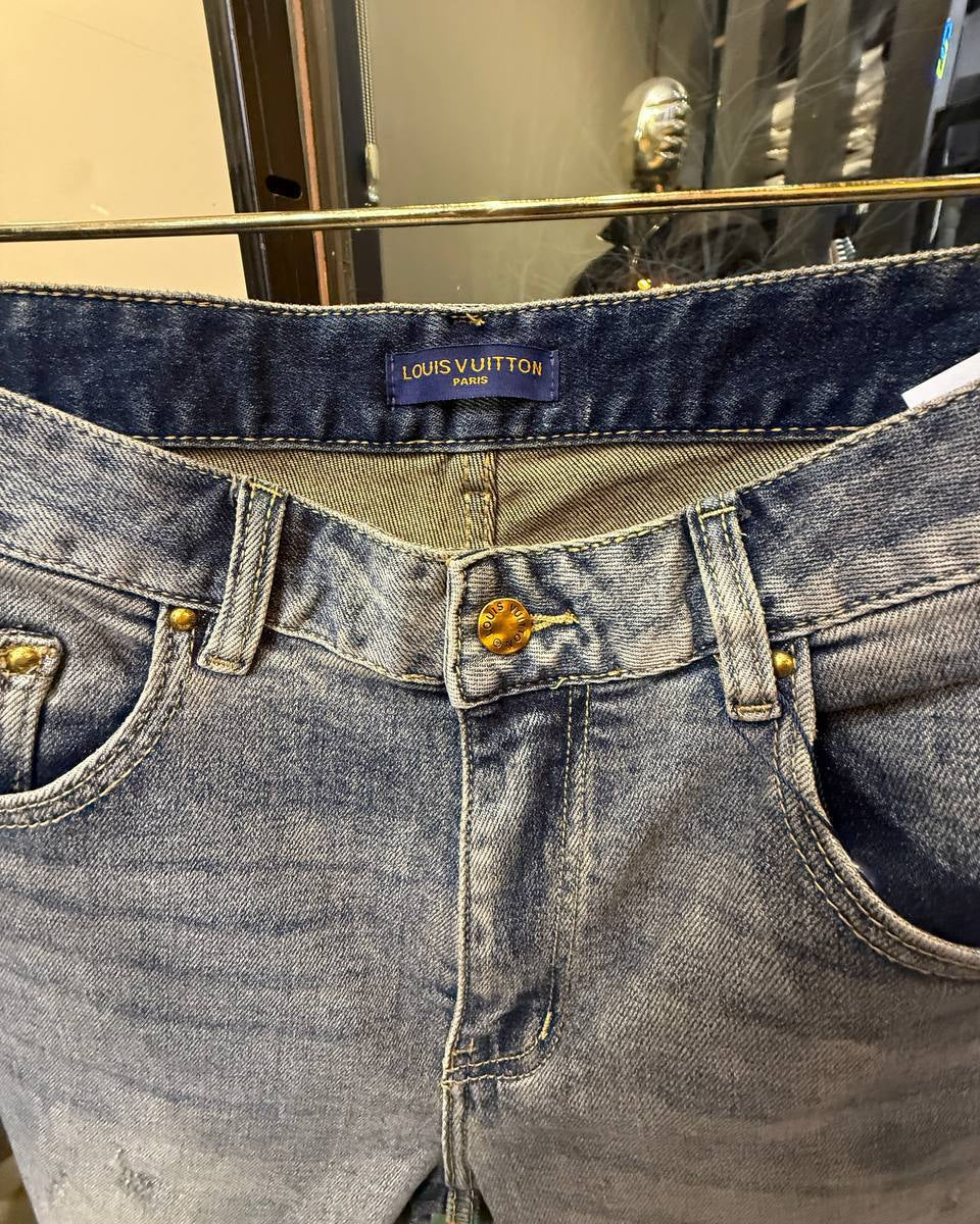 Louis Vuitton Positano Faded Denim