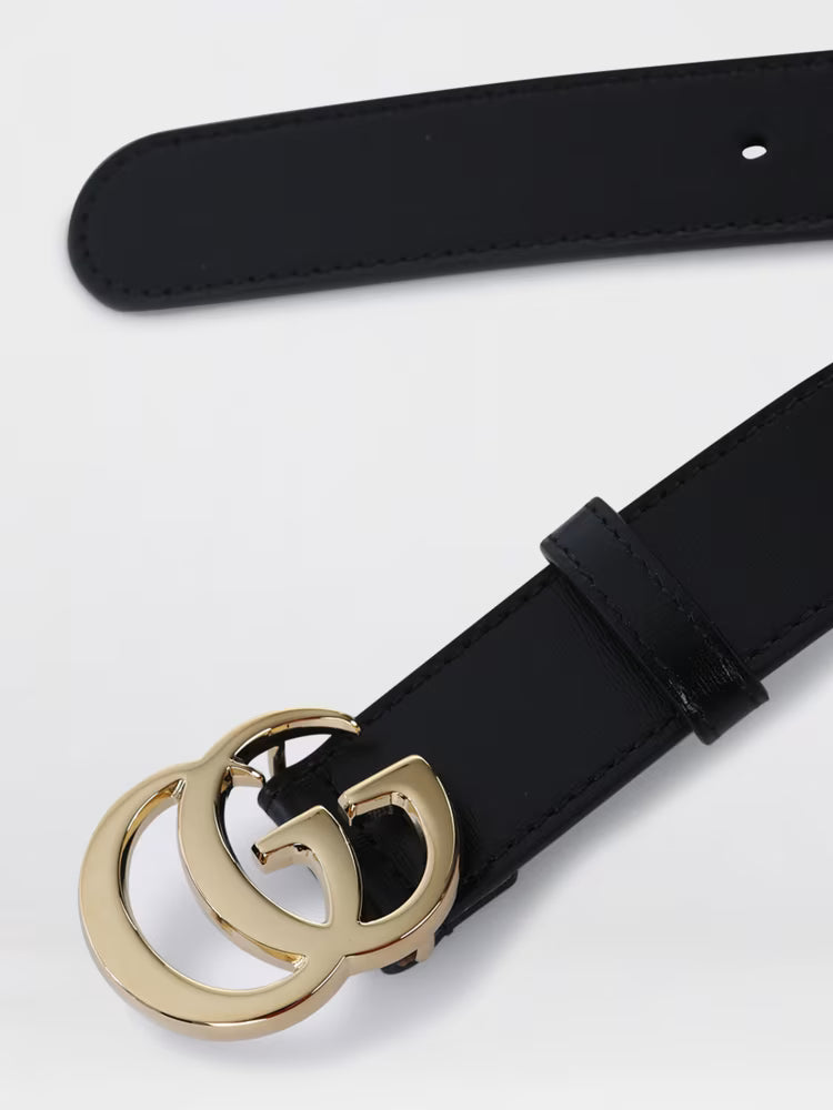 GG Marmont Leather Belt Gucci
