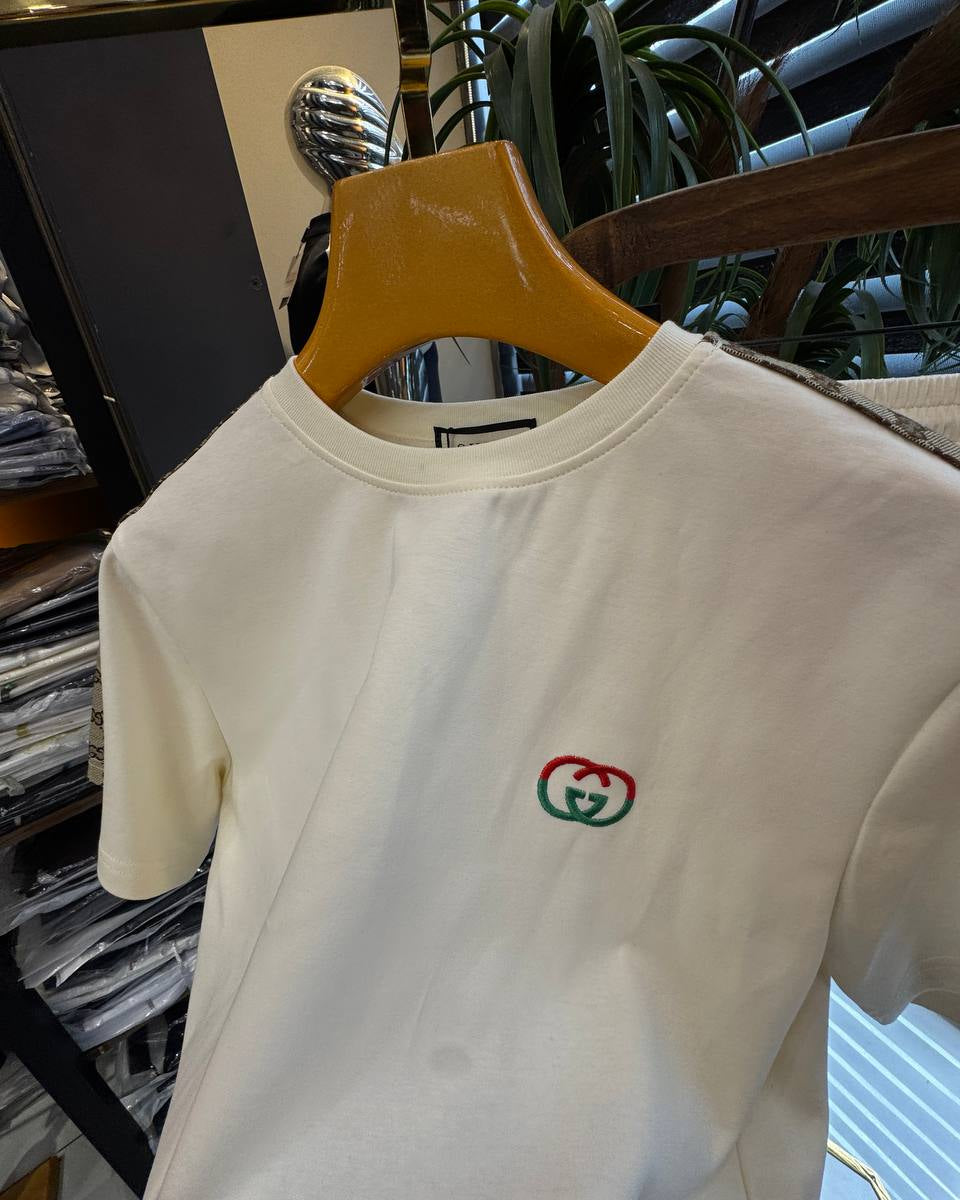 Gucci Ivory Monogram Co-ord Set