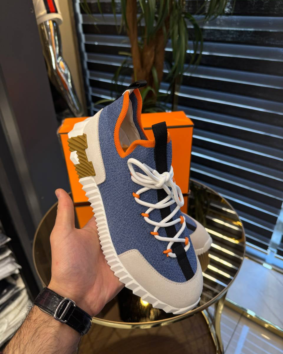 Denim Trail Sneaker Hermès