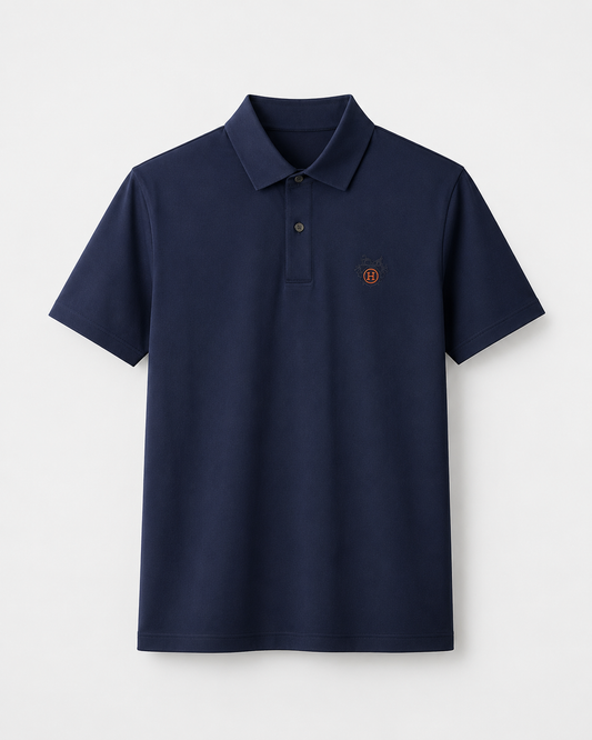 Hermès Siena Piqué Polo