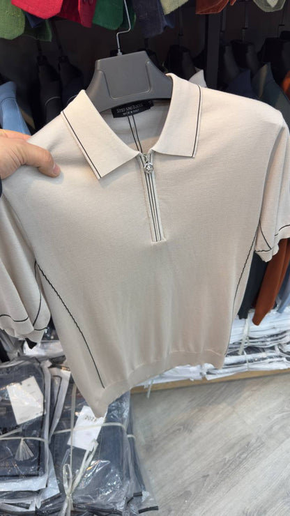 Stefano Ricci Cernobbio Zip Polo