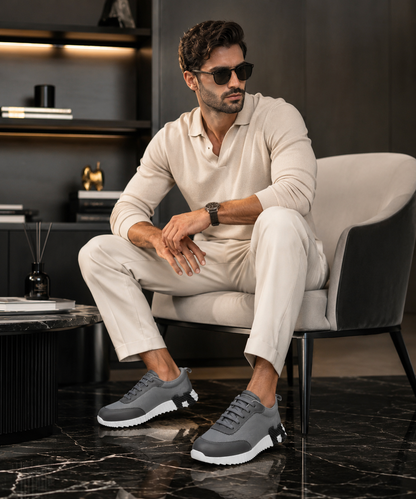 Grey Chunky Sneaker Hermès
