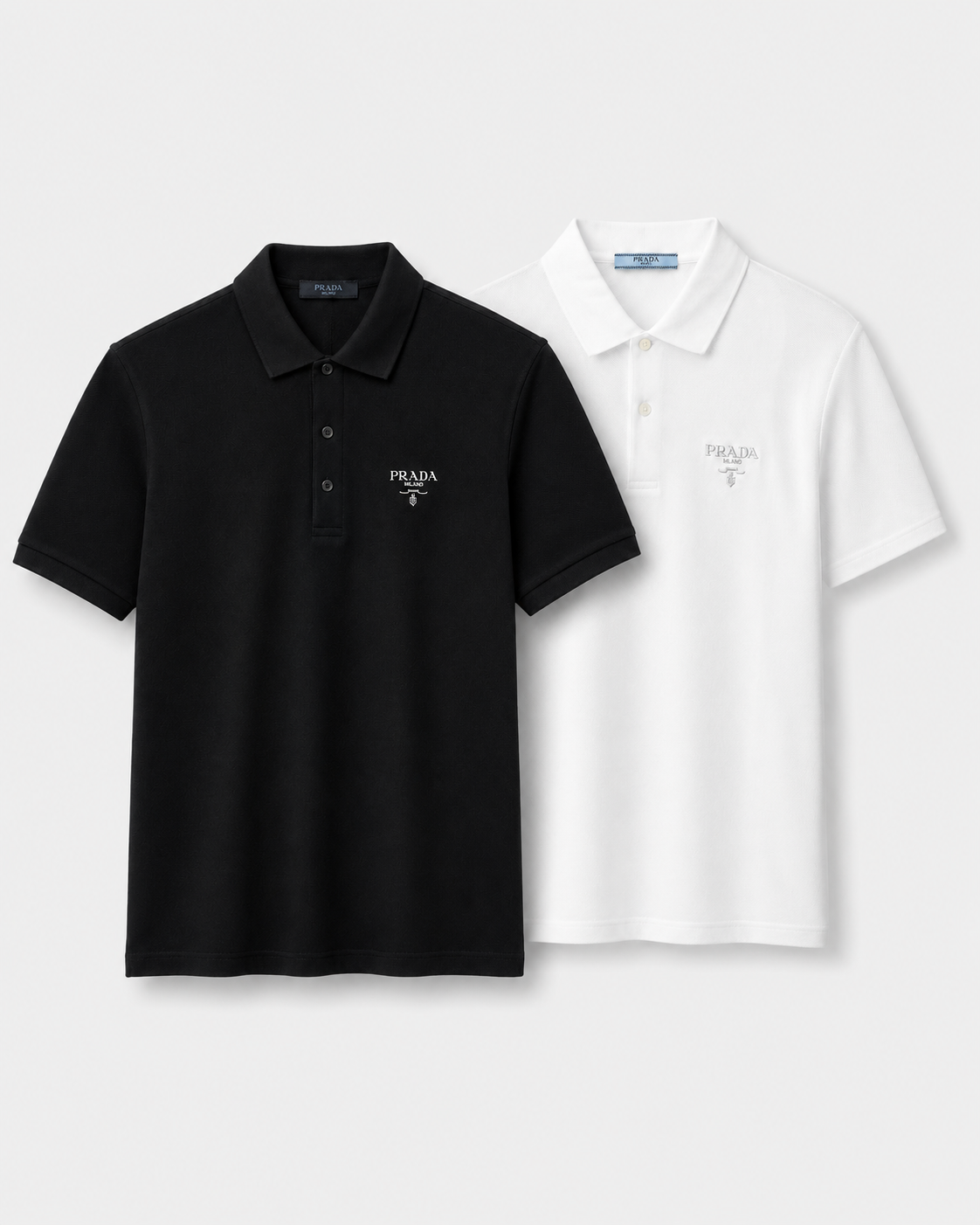 Prada Milano Bari Piqué Polo