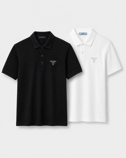 Prada Milano Bari Piqué Polo