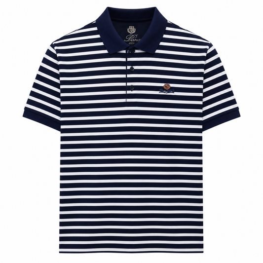 Loro Piana Procida Stripe Polo