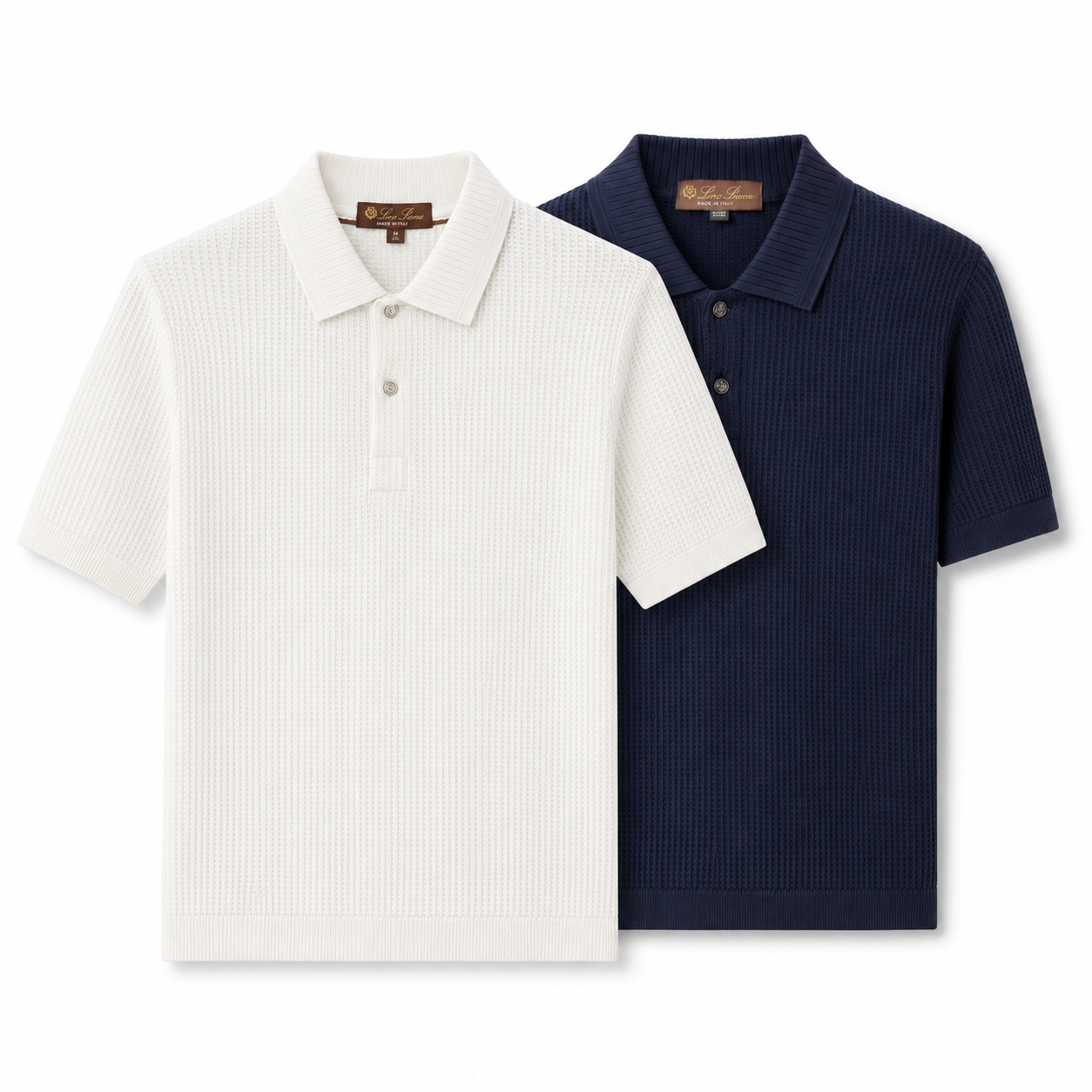 Loro Piana Urbino Waffle Polo