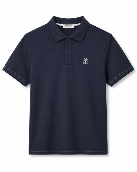 Brunello Cucinelli Piqué Polo