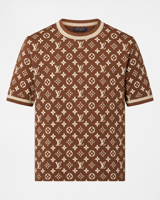 Louis Vuitton Chestnut Monogram Sweater
