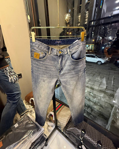 Louis Vuitton Positano Faded Denim