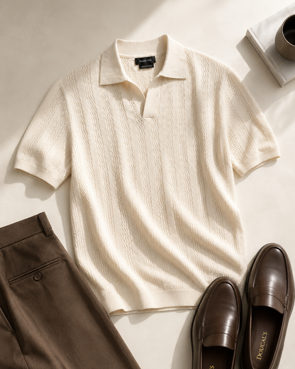 Massimo Dutti Gaeta Knit Polo