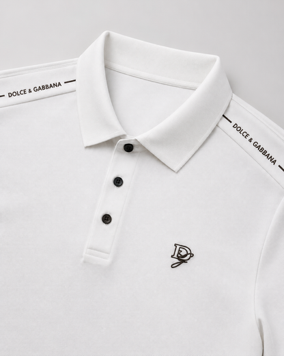 Dolce & Gabbana Lucca Piqué Polo
