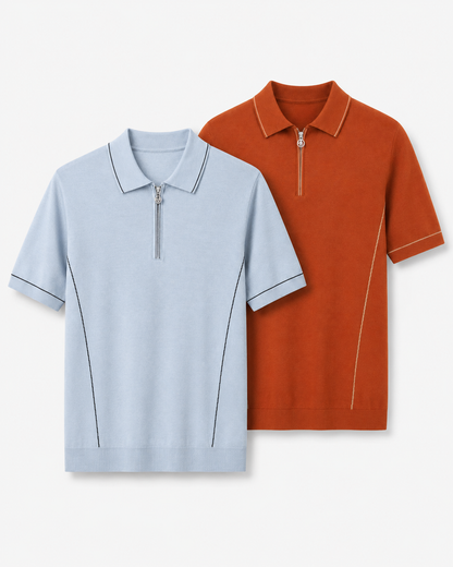 Stefano Ricci Cernobbio Zip Polo