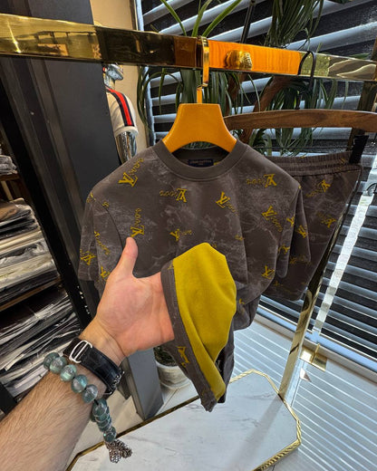 Louis Vuitton Marble Wash Tee & Short Set