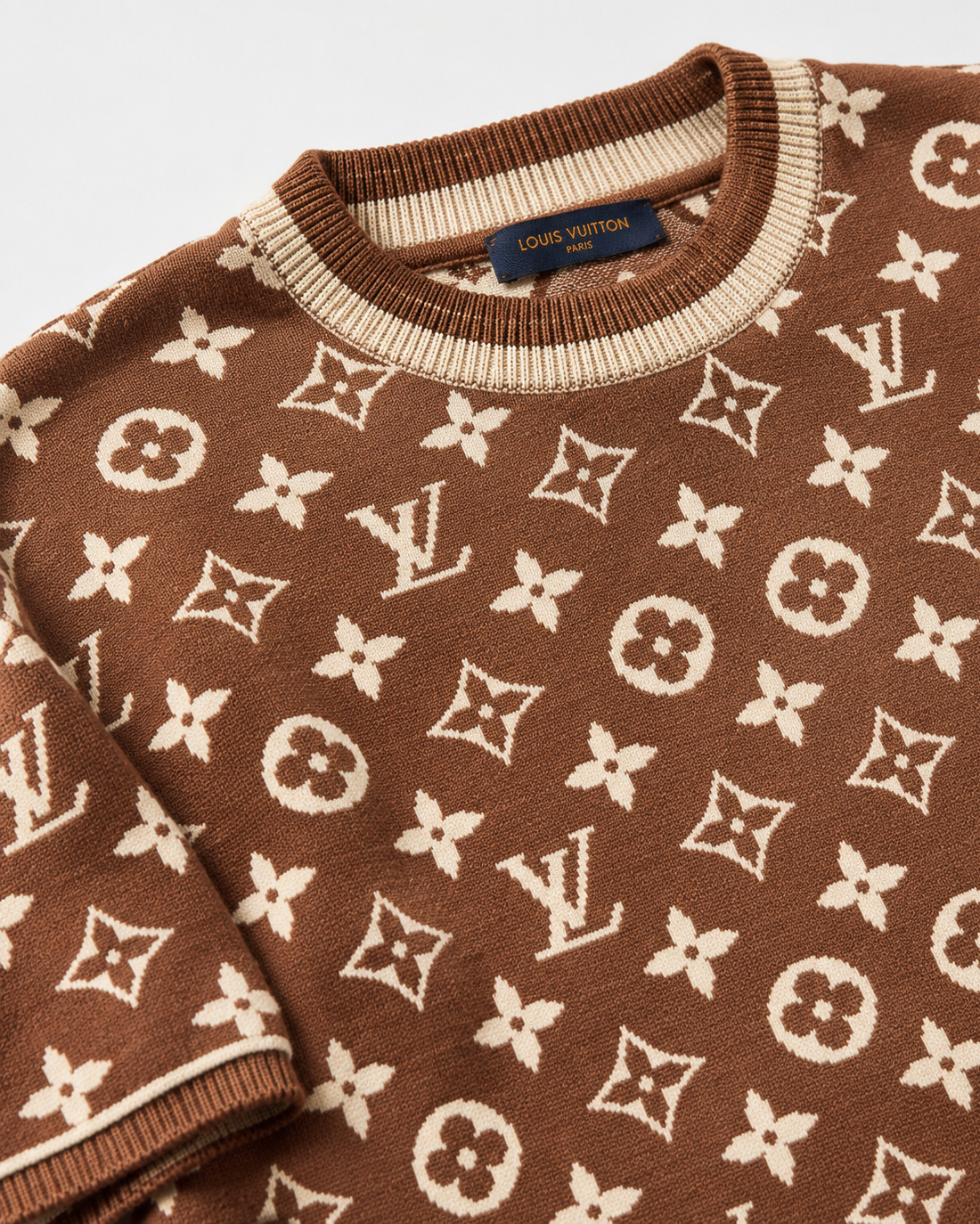 Louis Vuitton Chestnut Monogram Sweater