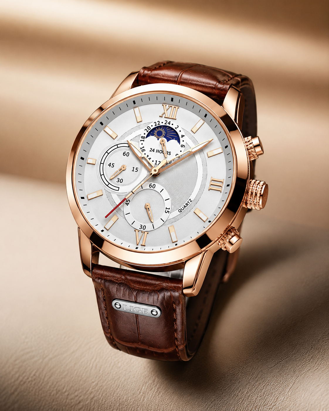 Lunar Classic Chronograph Watch
