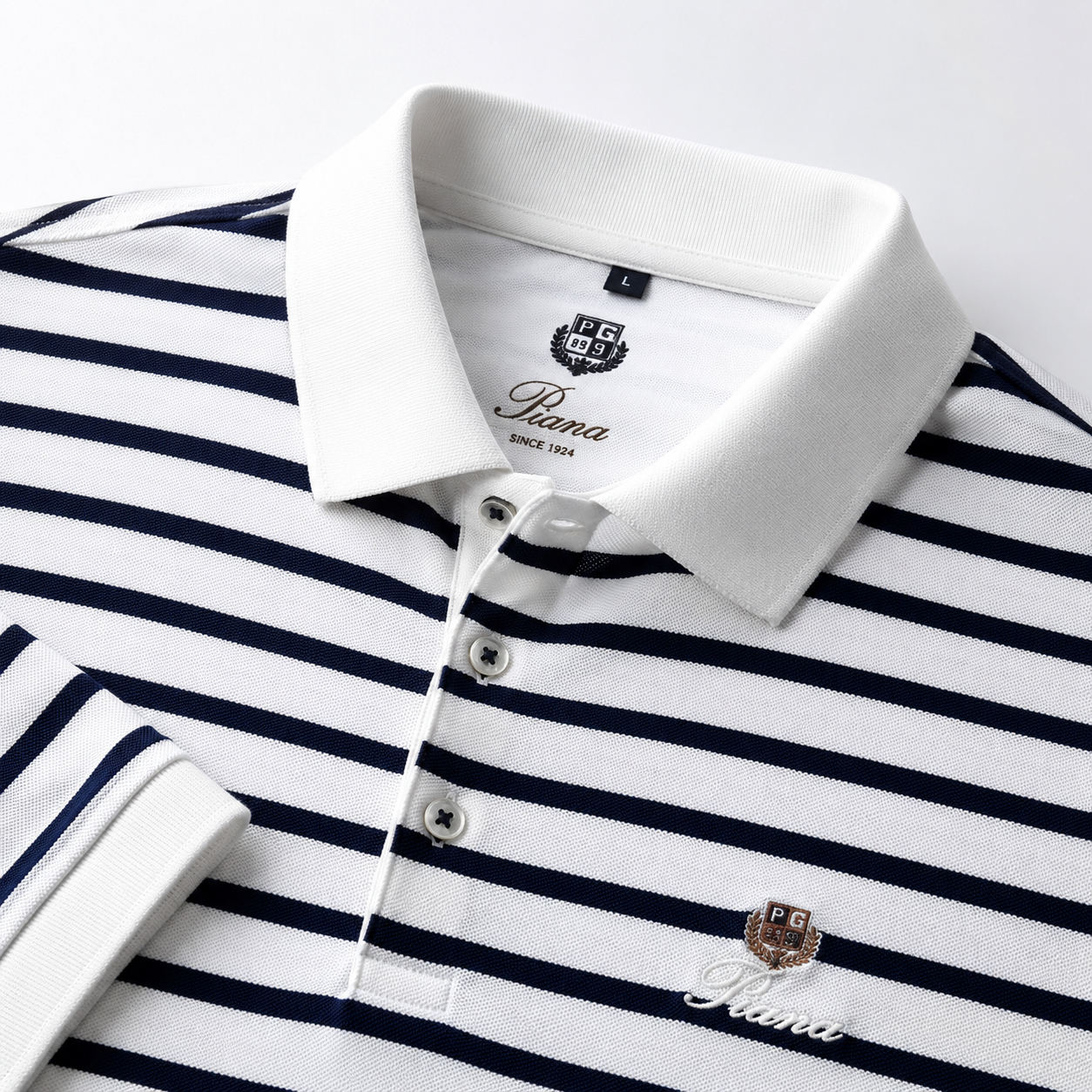 Loro Piana Procida Stripe Polo