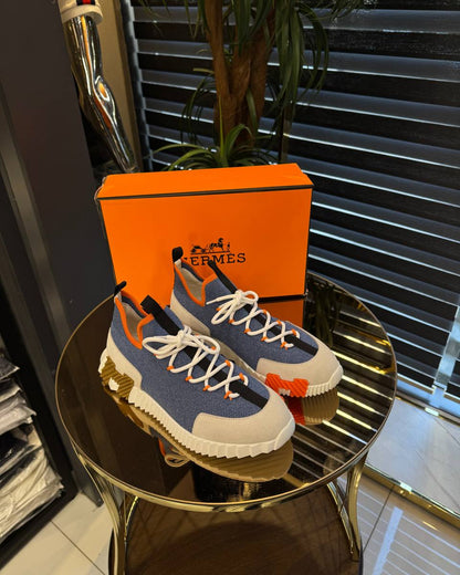 Denim Trail Sneaker Hermès