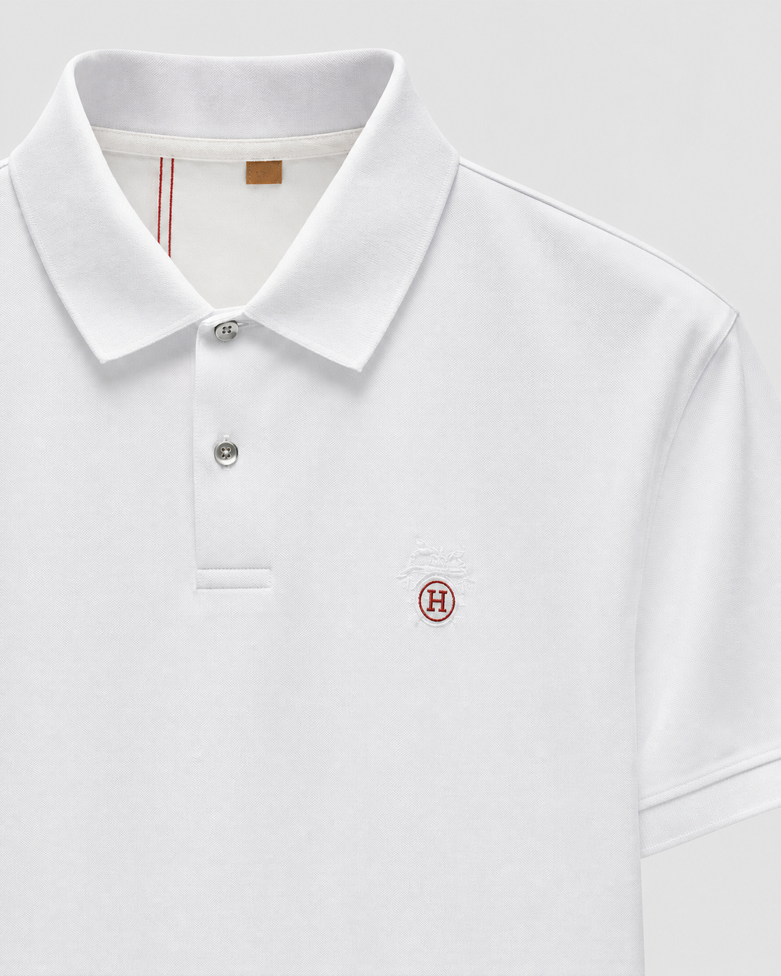 Hermès Siena Piqué Polo