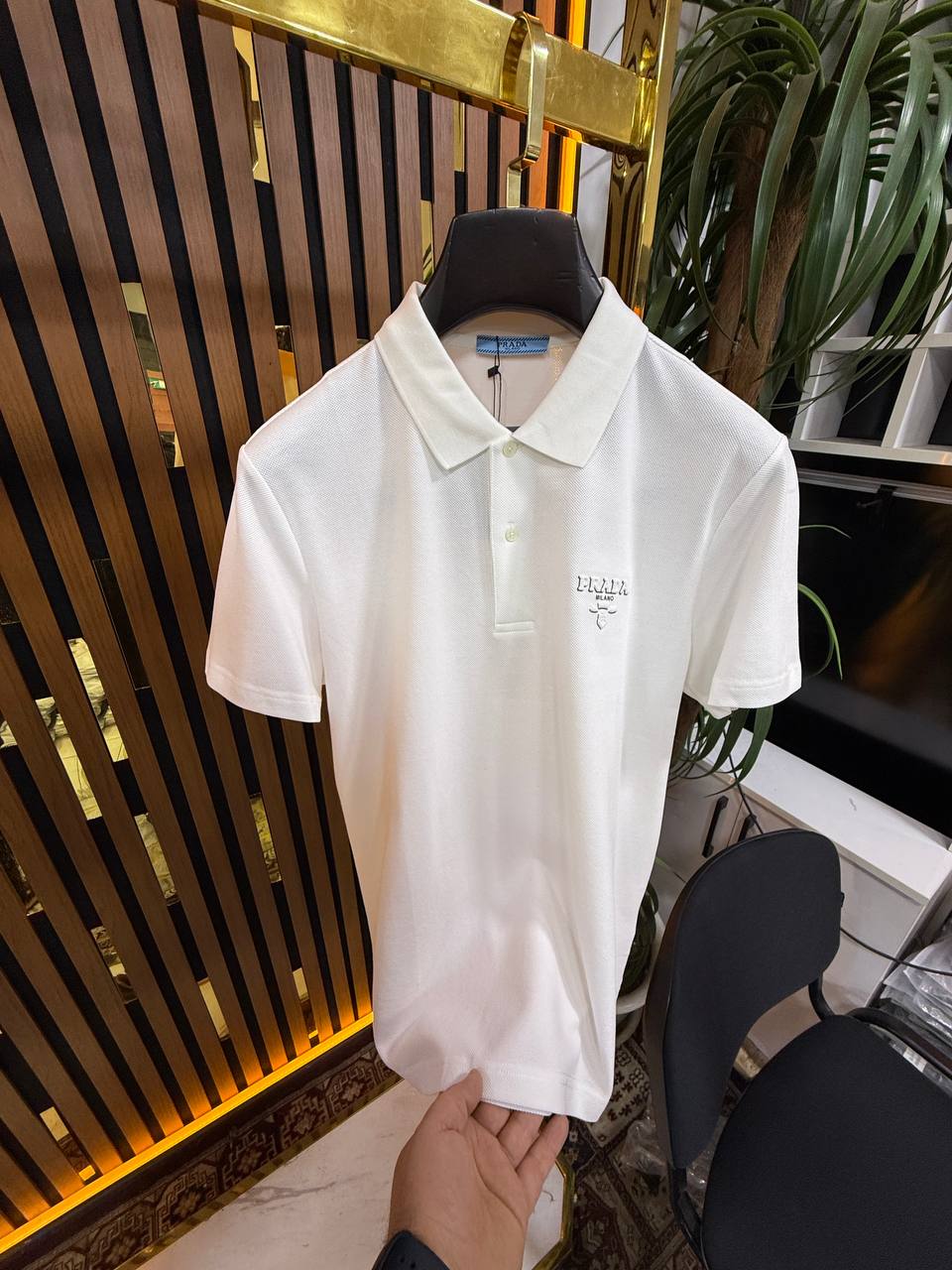 Prada Milano Bari Piqué Polo