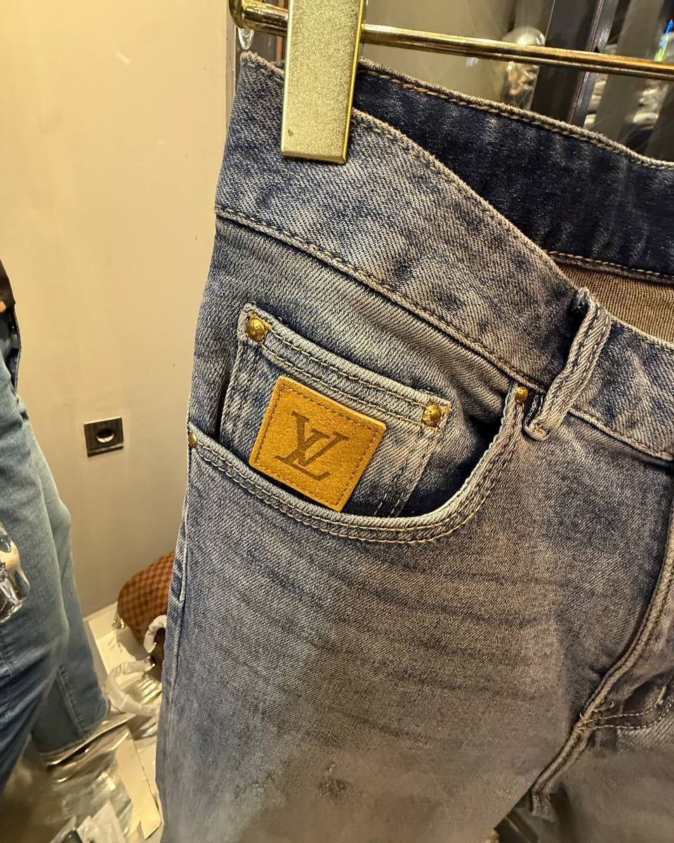 Louis Vuitton Positano Faded Denim