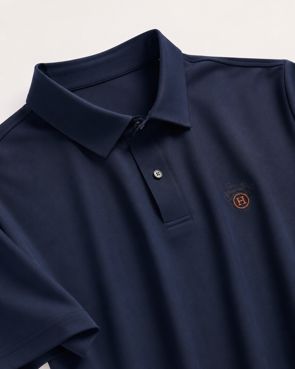 Hermès Siena Piqué Polo