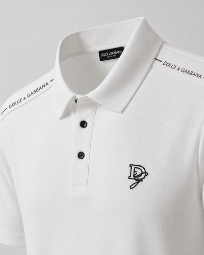 Dolce & Gabbana Lucca Piqué Polo