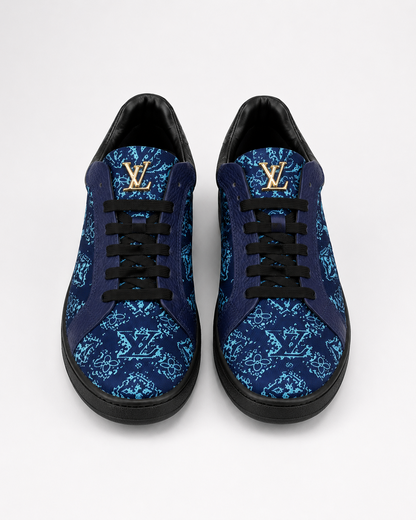 Louis Vuitton Cobalt Print Sneaker
