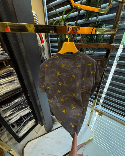 Louis Vuitton Marble Wash Tee & Short Set
