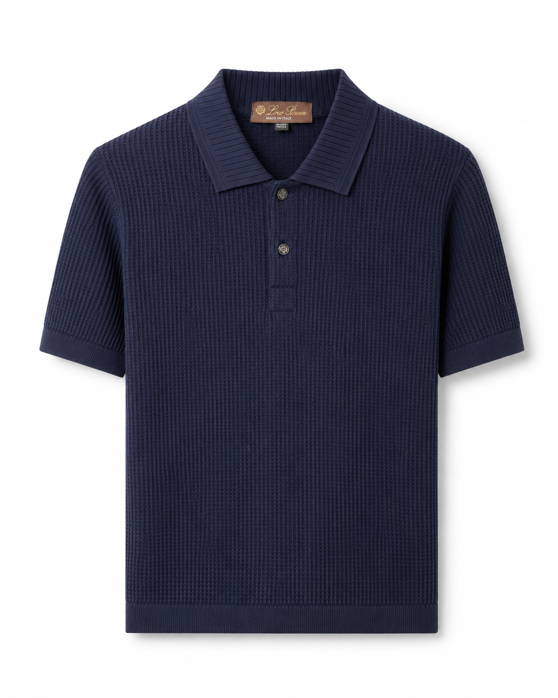 Loro Piana Urbino Waffle Polo