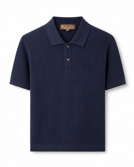 Loro Piana Urbino Waffle Polo