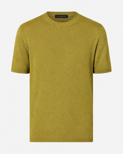Louis Vuitton Jacquard Cotton Knit Crewneck