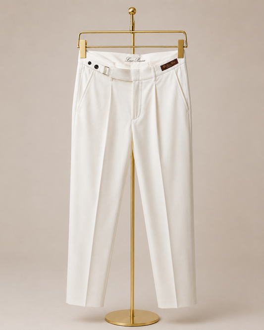 Loro Piana Taormina Pleated Trouser