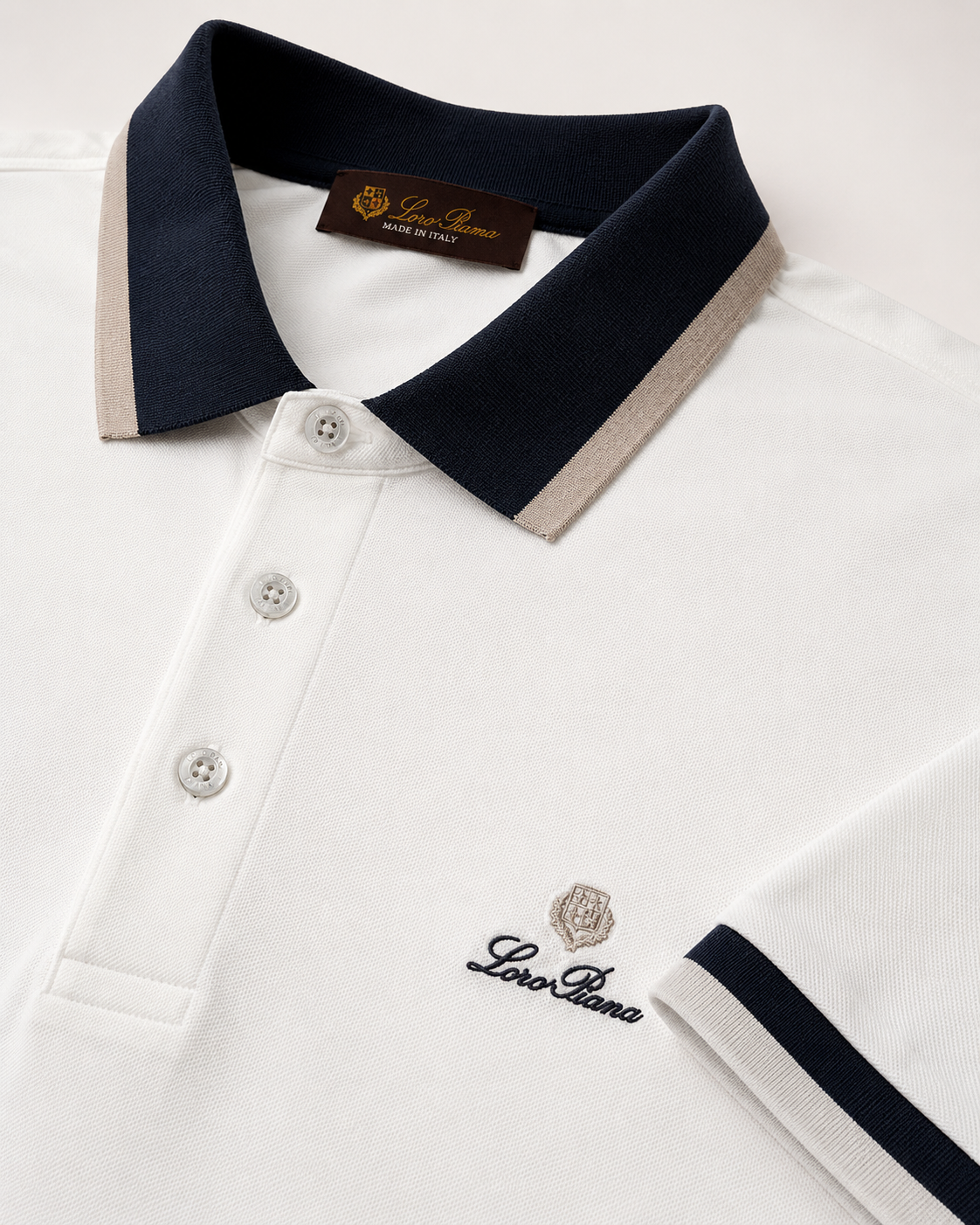 Loro Piana Fano Contrast Polo