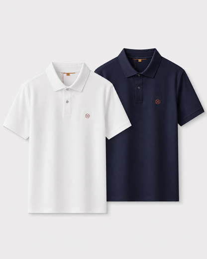 Hermès Siena Piqué Polo