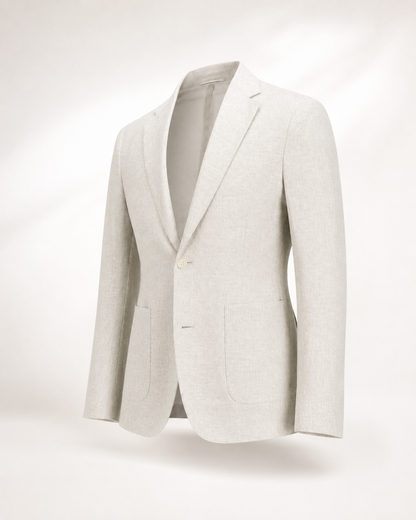 Loro Piana Sartoria Ecru Blazer