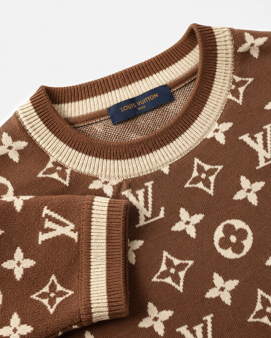 Louis Vuitton Chestnut Monogram Sweater