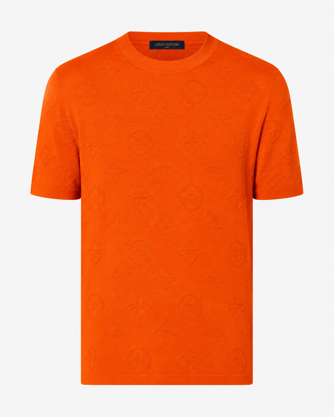 Louis Vuitton Jacquard Cotton Knit Crewneck