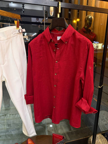 Brunello Cucinelli Trevi Linen Shirt