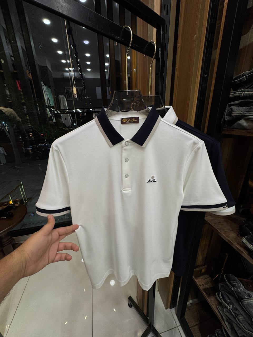 Loro Piana Fano Contrast Polo