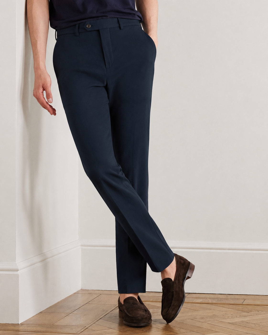 Loro Piana Pantaflat cotton-blend chinos