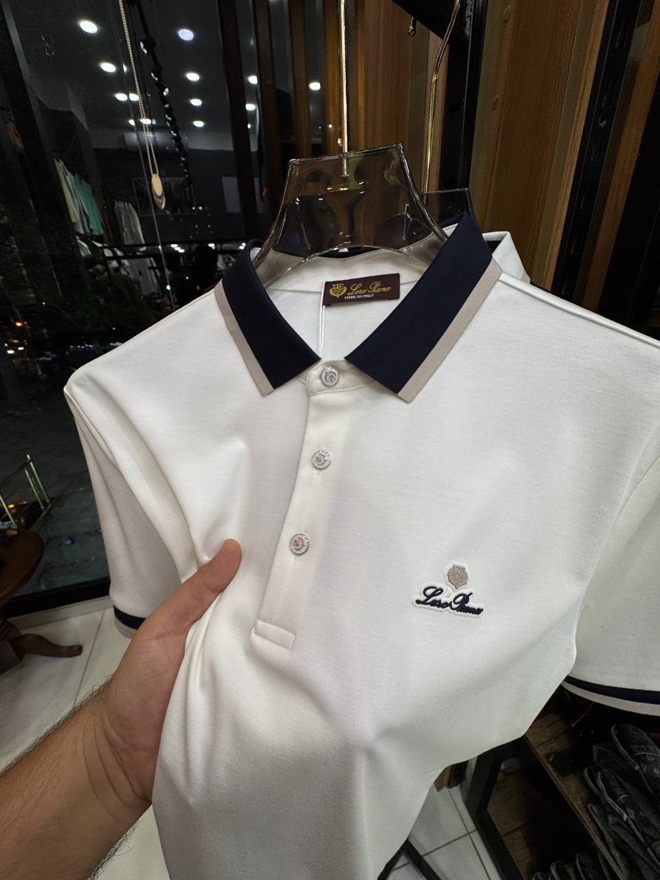 Loro Piana Fano Contrast Polo