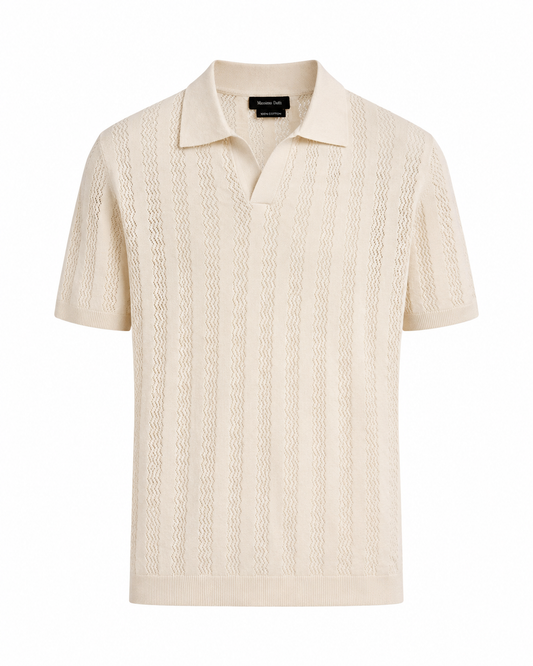 Massimo Dutti Gaeta Knit Polo