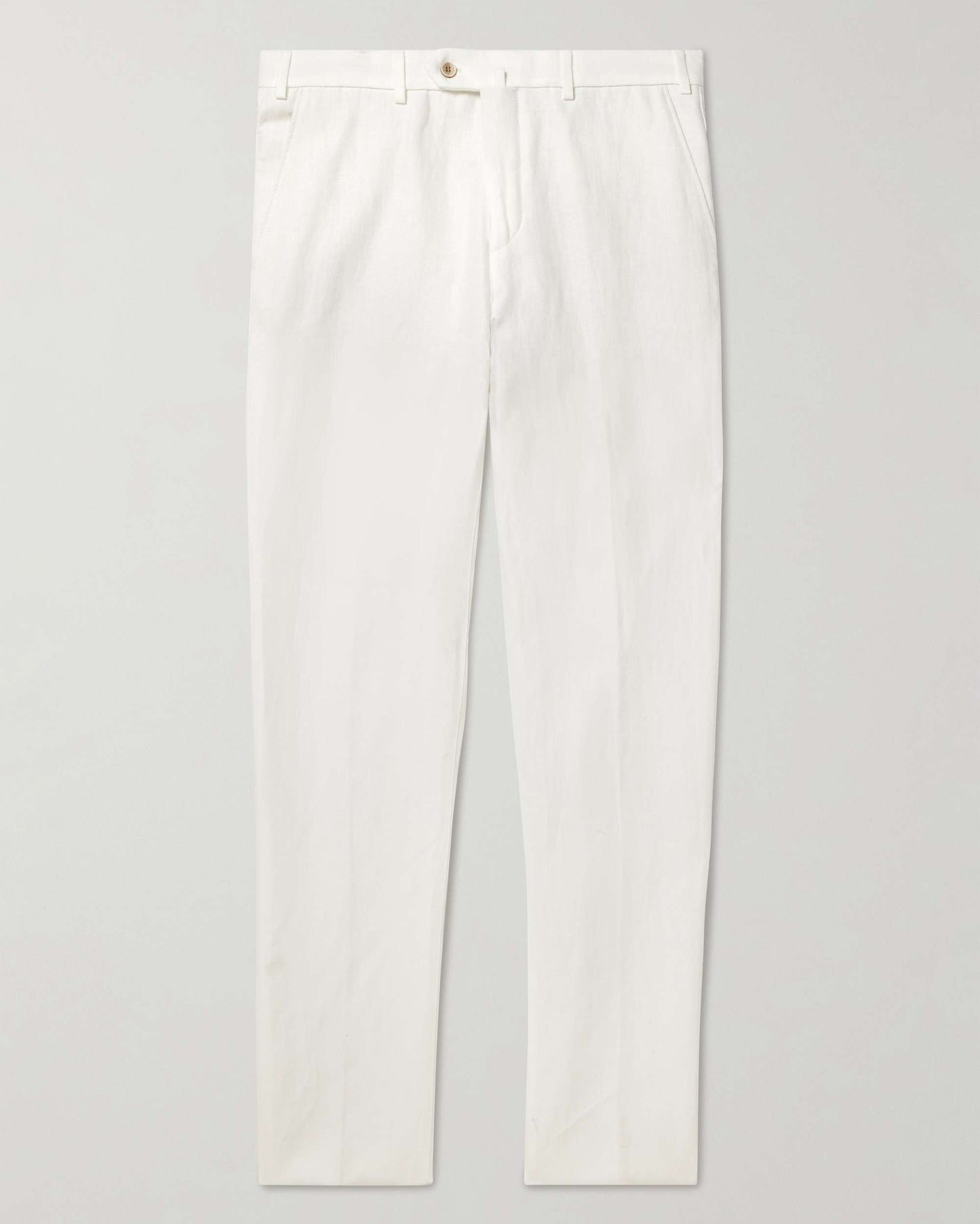 Loro Piana Carlo Straight-Leg Linen Trousers