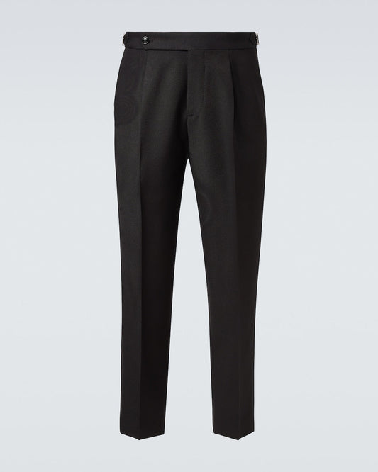 Brunello Cucinelli Silk, wool, and mohair suit pants