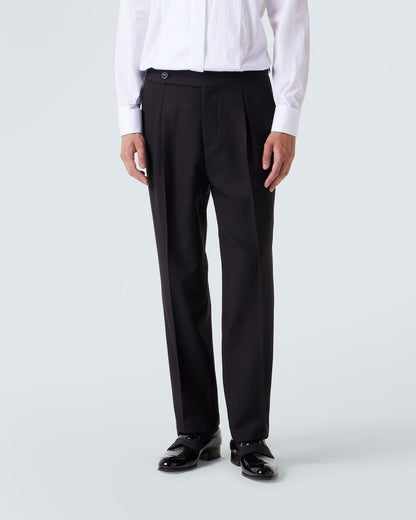 Brunello Cucinelli Silk, wool, and mohair suit pants